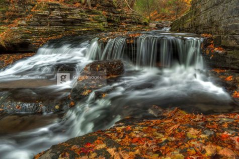 Chute Larose III, automne 2012. Traitement HDR.