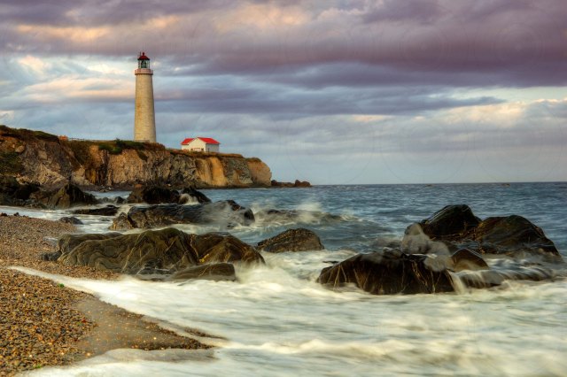 Late afternoon Cap-des-Rosiers Lighthouse HDR-Getty-FINALE