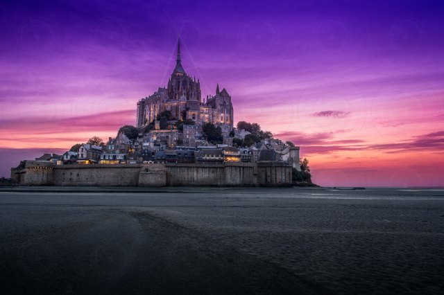 Mont St-Michel At Night DRI-Getty-Finale